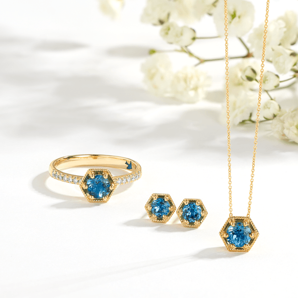 December Birthstone | Tanzanite & Blue Topaz - Wallace Bishop