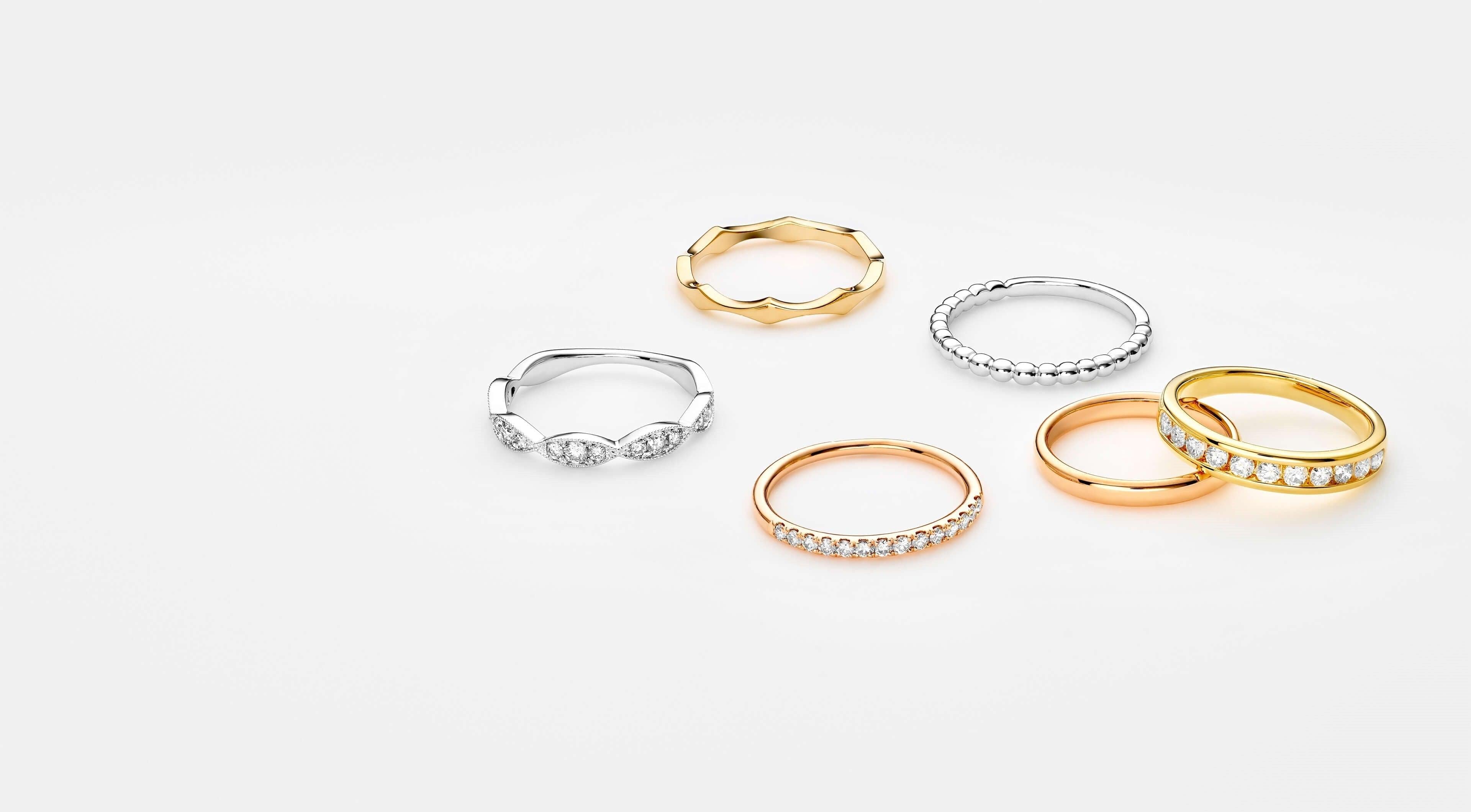 Wedding Rings Bands Gold Diamond Men s Women s More