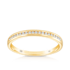 0.10ct TW Diamond Anniversary Band in 18ct Yellow Gold