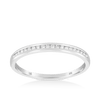 0.10ct TW Diamond Wedding & Anniversary Band in 9ct White Gold