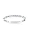 0.15ct TW Diamond Wedding & Anniversary Band in 18ct White Gold