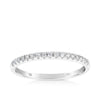 0.15ct TW Diamond Wedding & Anniversary Band in 18ct White Gold