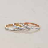 0.15ct TW Diamond Wedding & Anniversary Band in 9ct White Gold