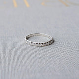 0.25ct TW Diamond Anniversary Ring set in 9ct White Gold