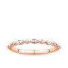 0.25ct TW Diamond Band in 9ct Rose Gold