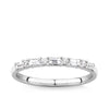 0.34ct TW Diamond Band in 9ct White Gold