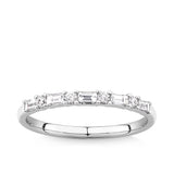 0.34ct TW Diamond Band in 9ct White Gold