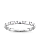 0.34ct TW Diamond Band in 9ct White Gold