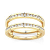 0.408ct TW Diamond Wedding Band Enhancer in 18ct Yellow Gold