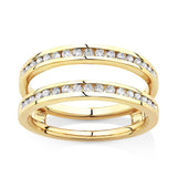 0.408ct TW Diamond Wedding Band Enhancer in 18ct Yellow Gold