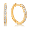 0.50ct TW Diamond Huggies in 9ct Gold