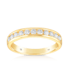 0.50ct TW Diamond Wedding & Anniversary Band in 18ct Yellow Gold