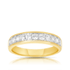 0.50ct TW Diamond Wedding & Anniversary Band in 9ct Yellow Gold
