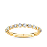 0.50ct TW Diamond Wedding Ring in 18ct Yellow Gold Ring Diamond - Wallace Bishop