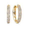 0.528ct TW Diamond Huggies in 9ct Yellow Gold