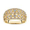 0.70ct TDW Diamond Dress Ring in 9ct Yellow Gold