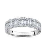 0.75ct TDW Diamond Dress Ring in 9ct White Gold - Wallace Bishop