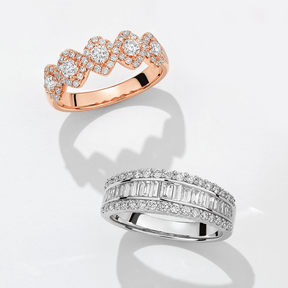0.75ct TW Round Brilliant Cut Diamond Cluster Ring in 9ct Rose Gold - Wallace Bishop