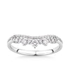 0.30ct TW Fancy Diamond Tiara Band in 9ct White Gold