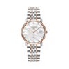 Longines Elegant Women's 34.50mm Stainless Steel and 18ct Rose Gold Automatic Watch L4.312.5.87.7