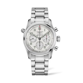 Longines Sport Men's 42mm Stainless Steel Automatic Chronograph Watch L3.820.4.73.6