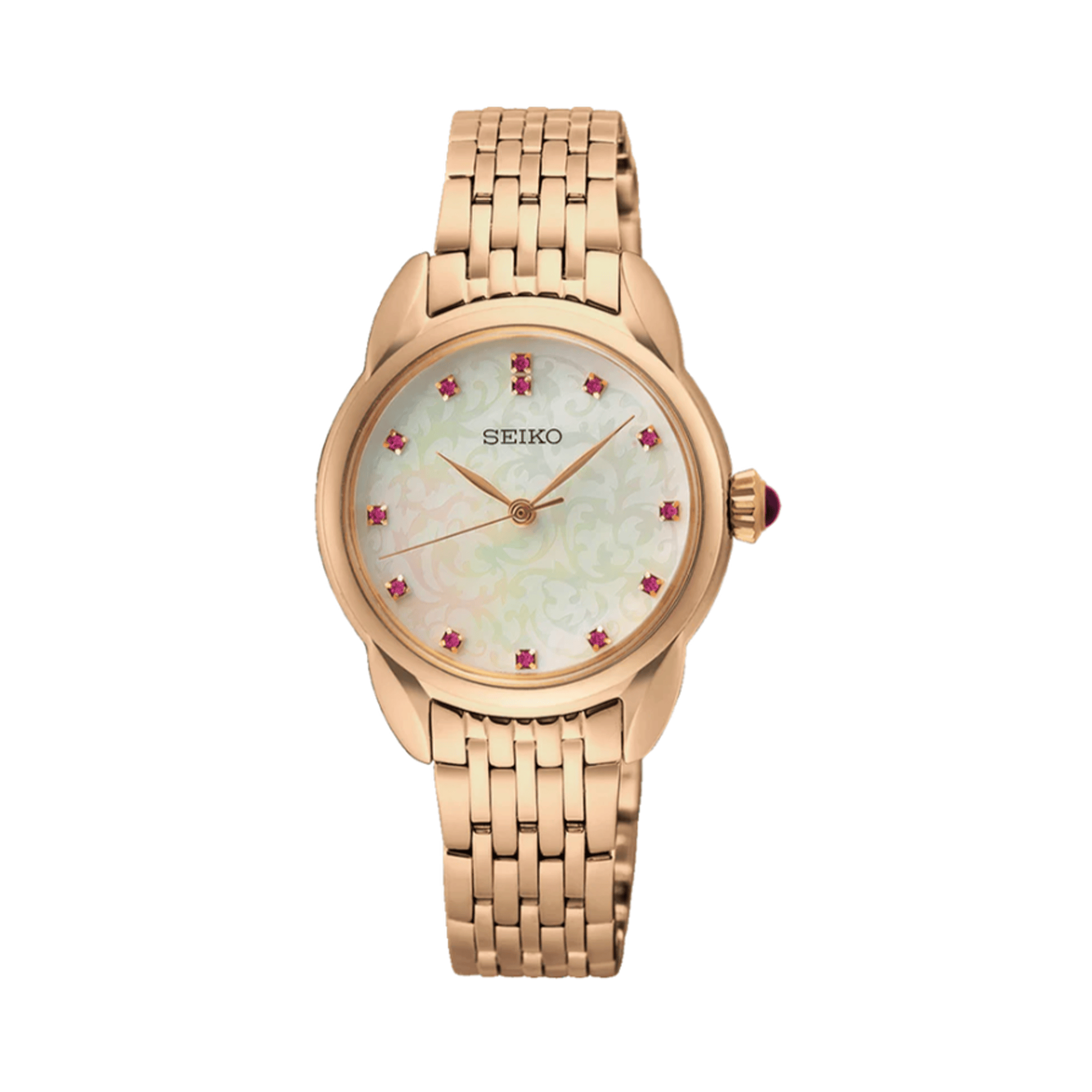 Seiko Caprice Women's 28.70mm Rose Quartz Watch