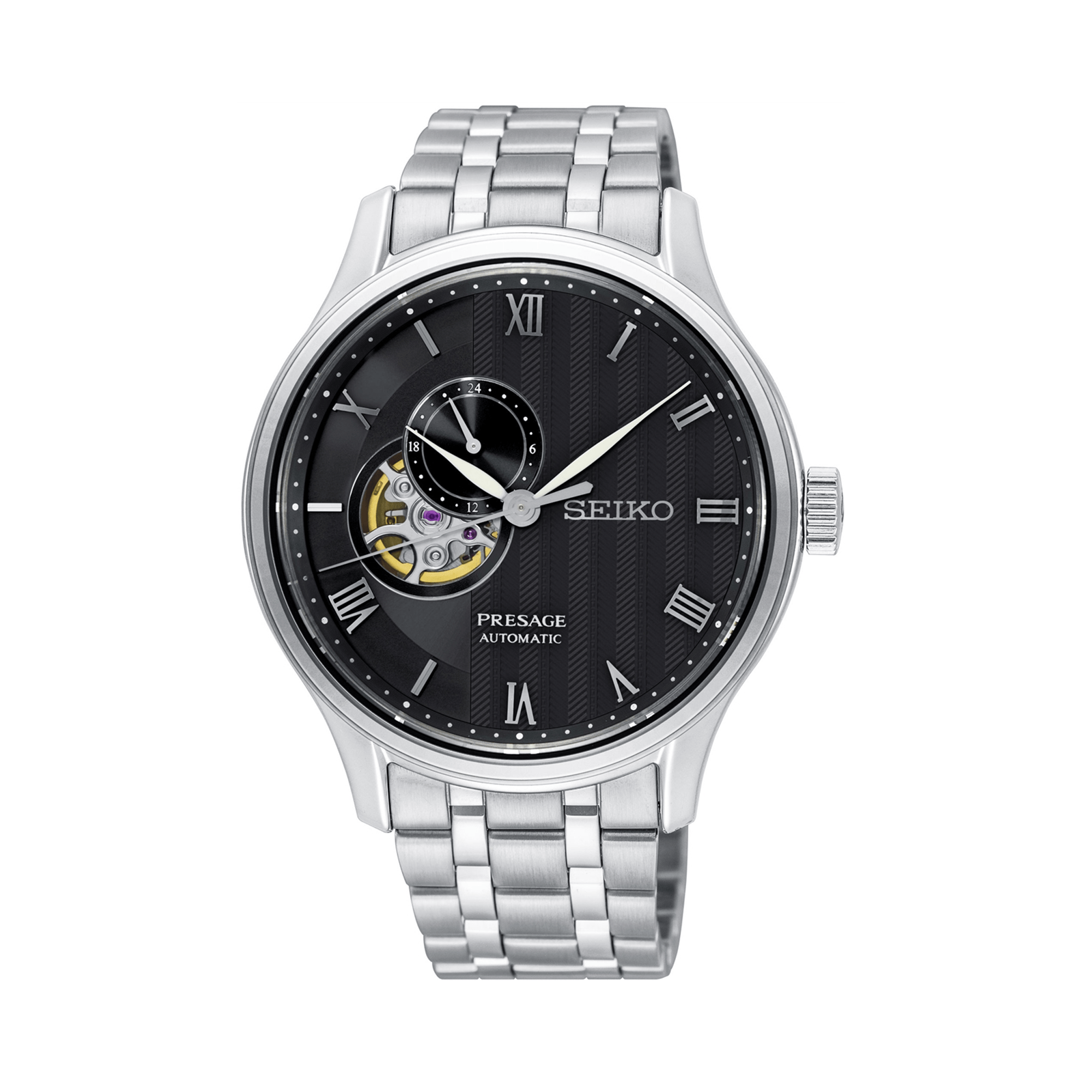 Seiko Presage Men's 41.80mm Stainless Steel Automatic Watch