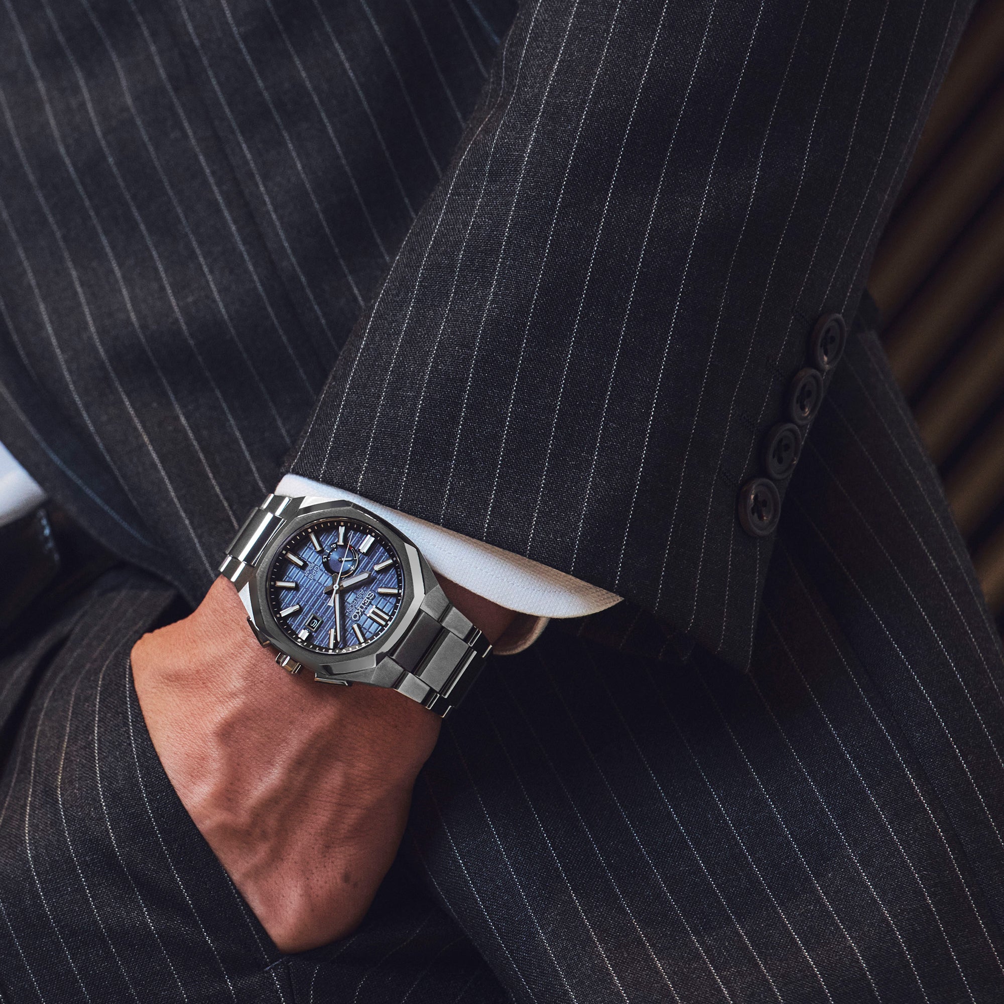 Seiko Astron GPS Solar 41.2mm Watch SSJ013J