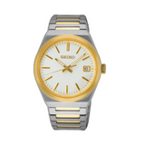 Seiko Conceptual & Regular Men's 38.90mm Stainless Steel & Yellow IP Quartz Watch