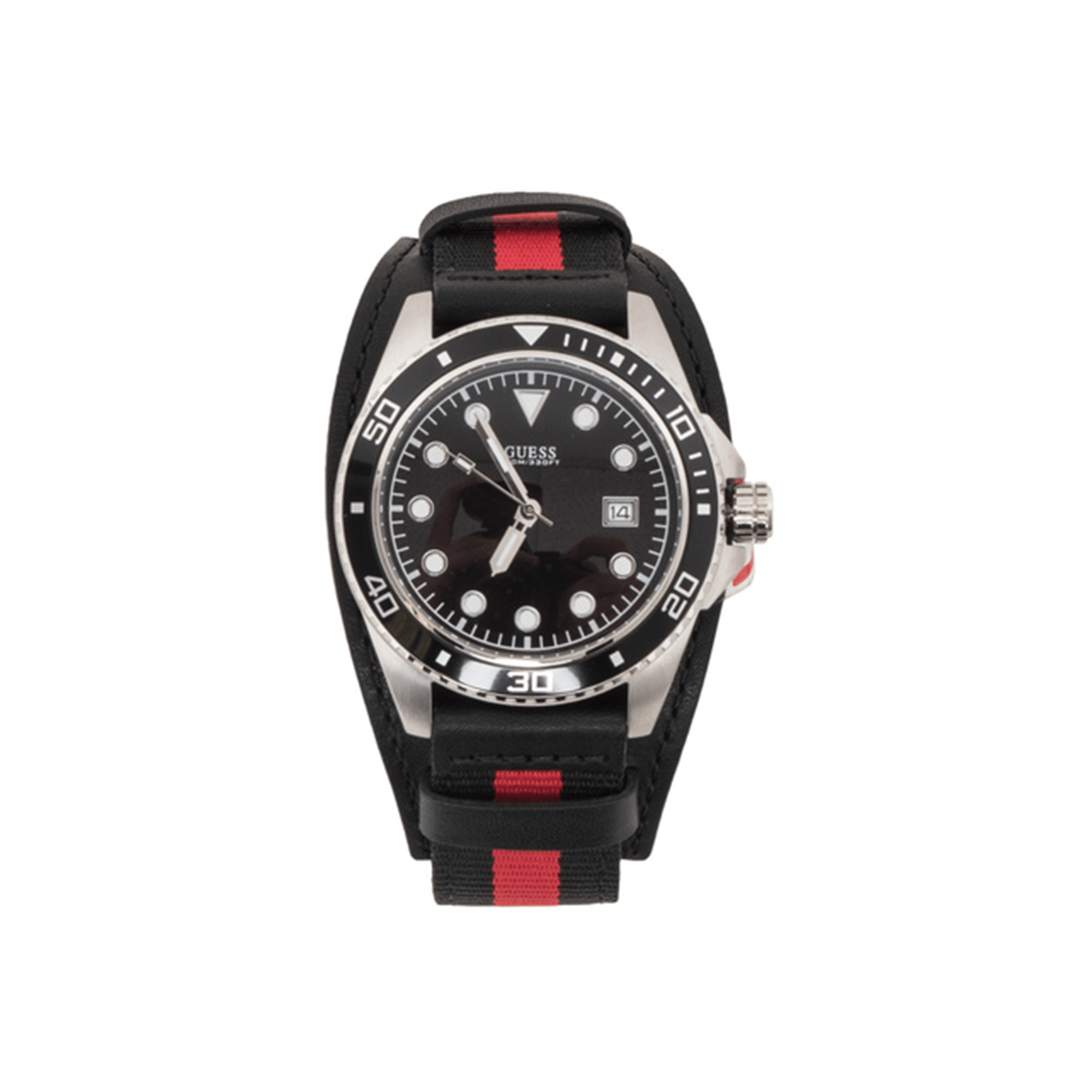 Guess Men's Stainless Steel Quartz Watch W1051G1