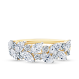 1.32ct TW Diamond Cluster Dress Ring in 9ct Yellow Gold