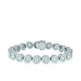 18ct White Gold Bracelet - Wallace Bishop