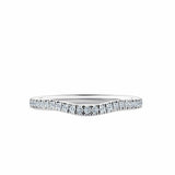 1917™ 0.21ct TW Diamond Pave Wedding Band in 18ct White Gold