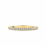 1917™ 0.21ct TW Diamond Pave Wedding Band in 18ct Yellow Gold