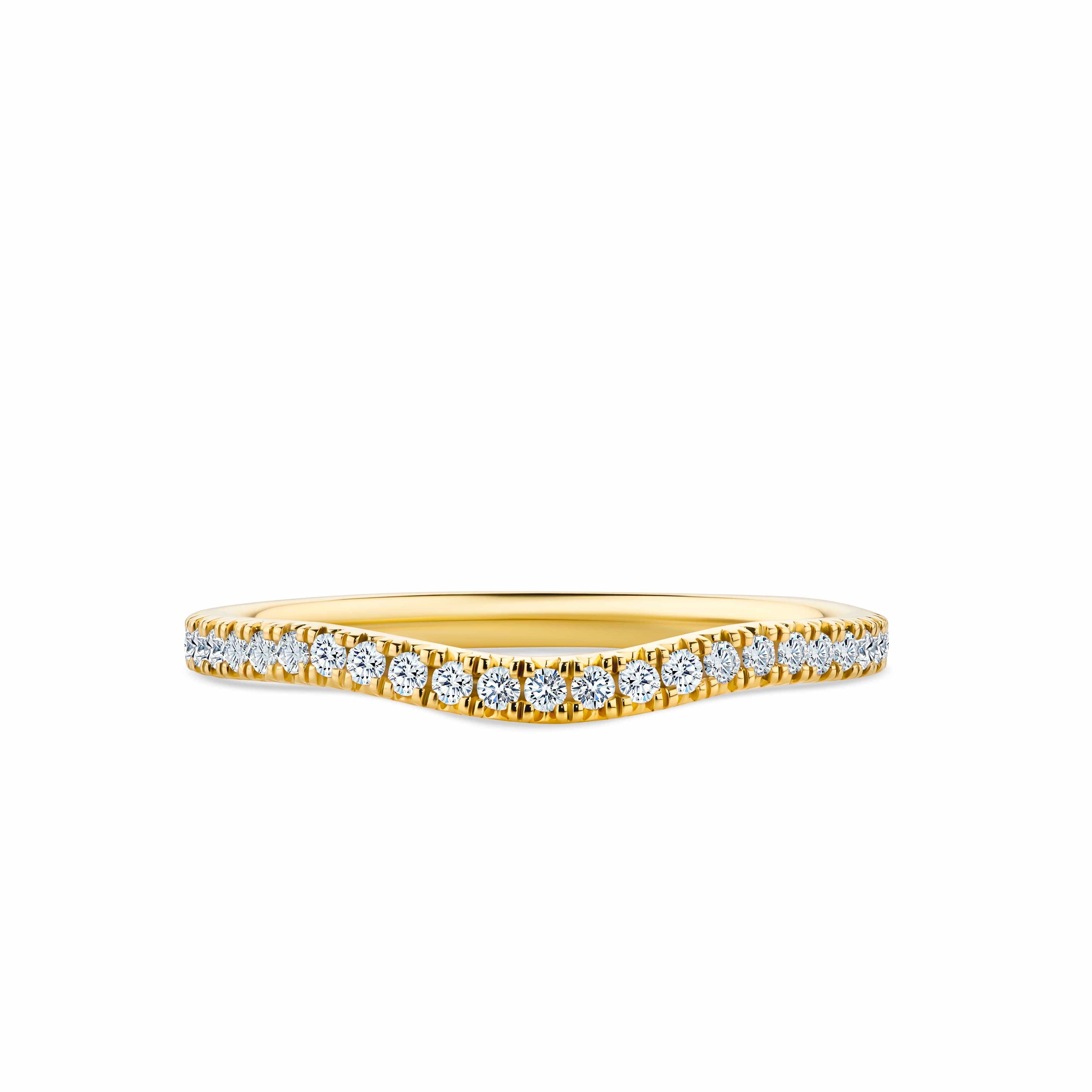 1917™ 0.21 TW Diamond Wedding Band in 18ct Yellow Gold