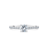 1917™ 0.73ct TW Diamond Solitaire Engagement Ring in 18ct White Gold