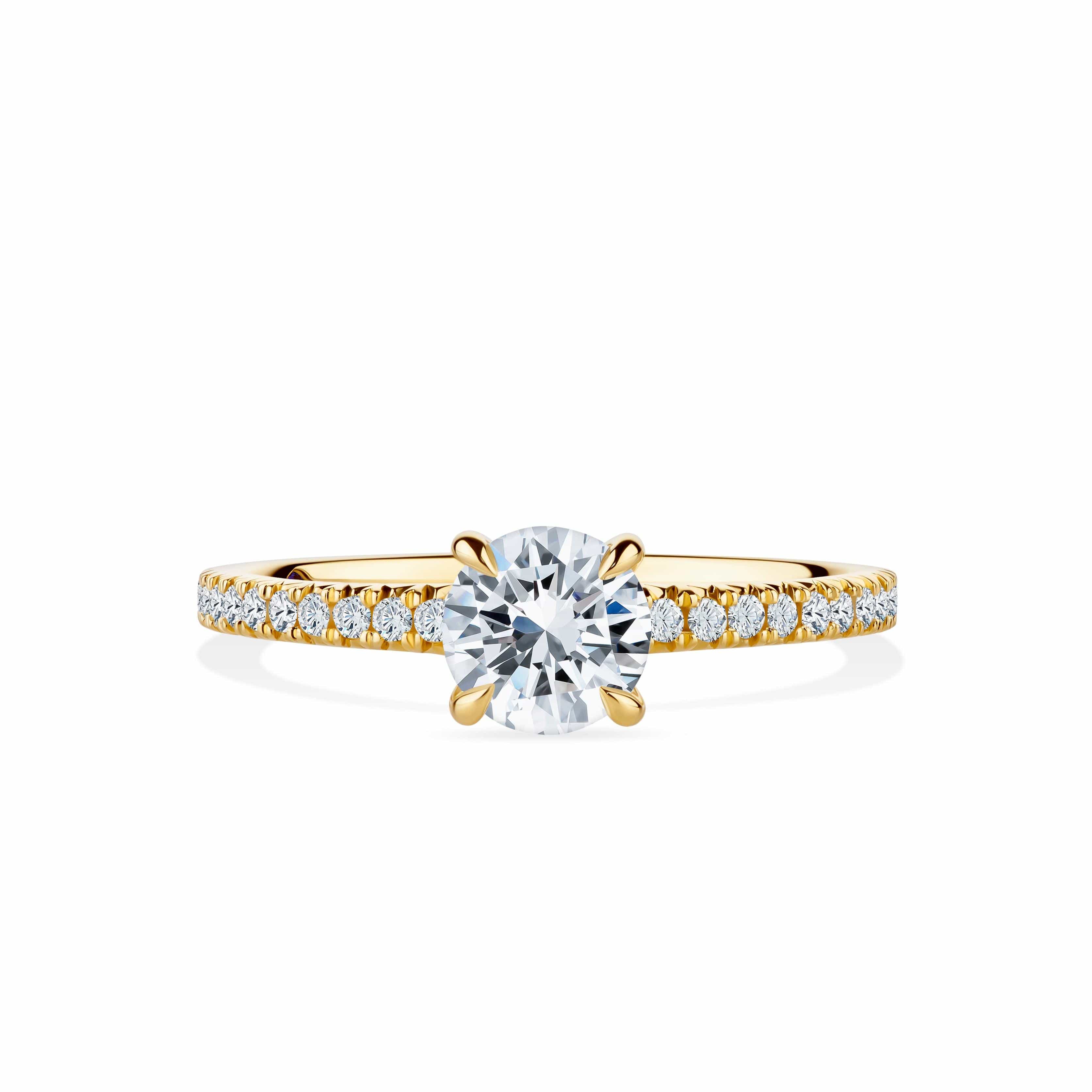 1917™ 0.94ct TW Diamond Solitaire Engagement Ring in 18ct Yellow Gold