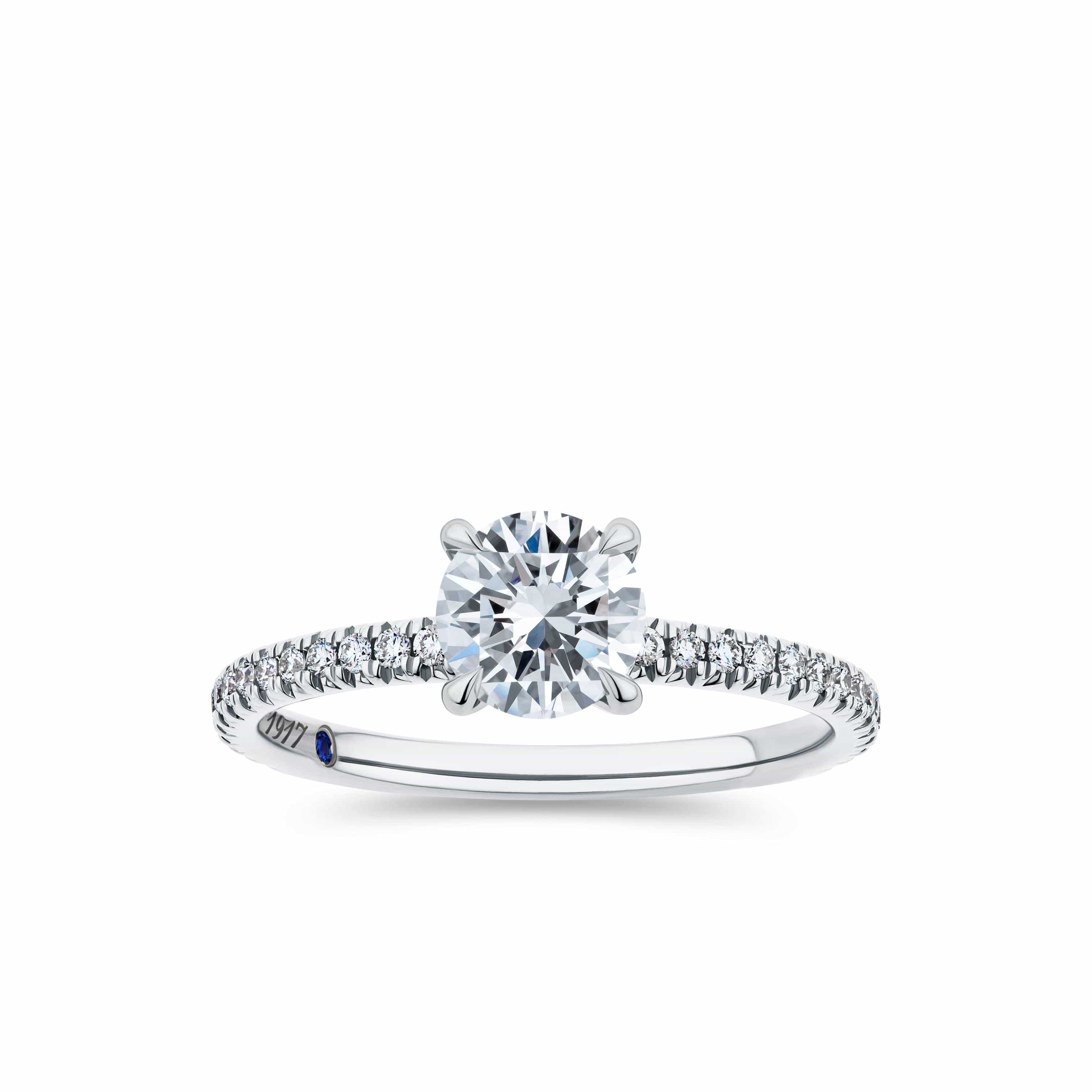 1917™ 1.13ct Diamond Solitaire Engagement Ring in 18ct White Gold