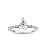 1917™ 1.16ct TW Diamond Pear Solitaire Engagement Ring in 18ct White Gold