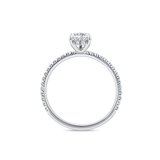 1917™ 1.16ct TW Diamond Pear Solitaire Engagement Ring in 18ct White Gold