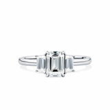 1917™ 1.50ct TW Emerald Trilogy Engagement Ring in 18ct White Gold