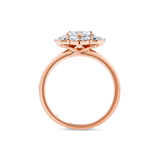 1917™ 1.77ct TW Diamond Vintage Halo Engagement Ring in 18ct Rose Gold - Wallace Bishop