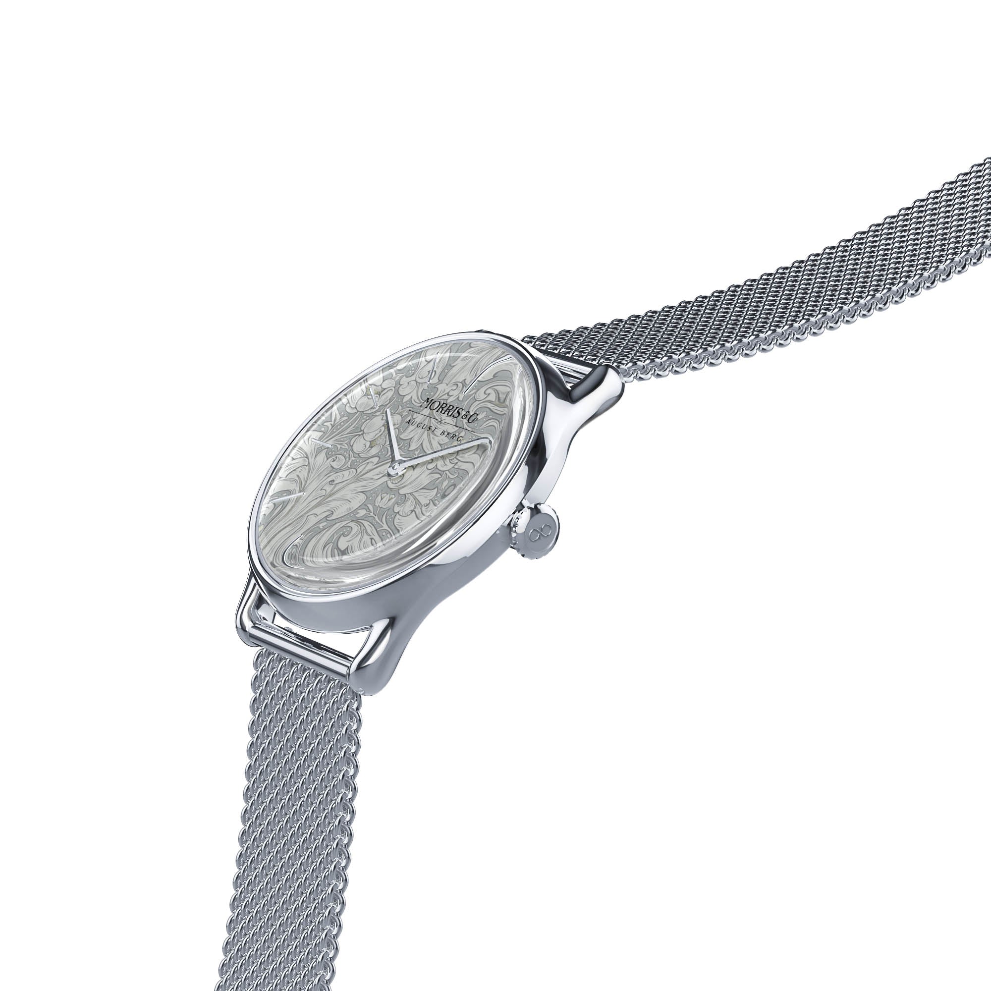 August Berg Women's Morris & Co Stainless Steel Quartz 30mm Watch M1BB0530E20MSL