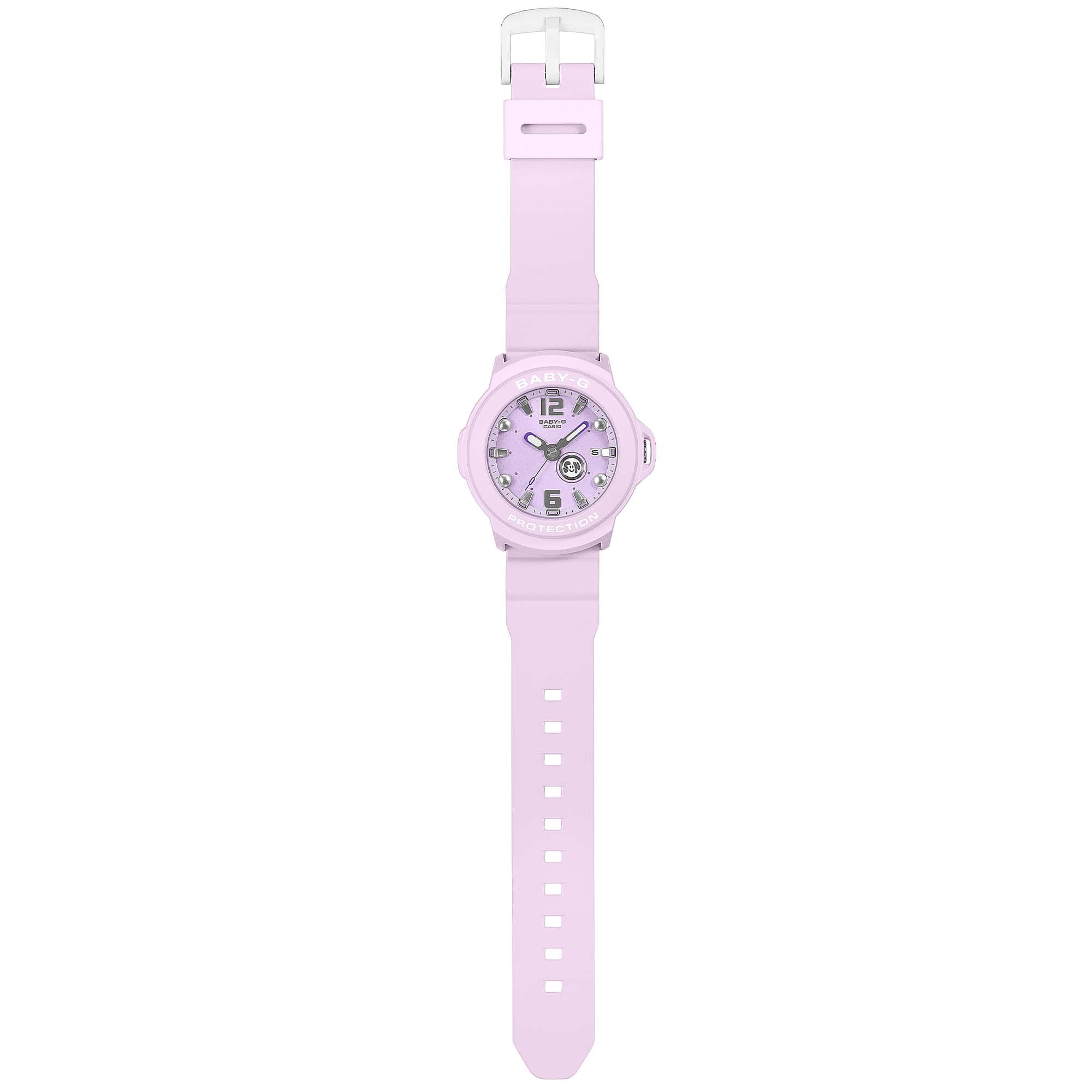 Casio Baby-G BGA15K-4A Pastel Pink Analogue Watch | Wallace Bishop