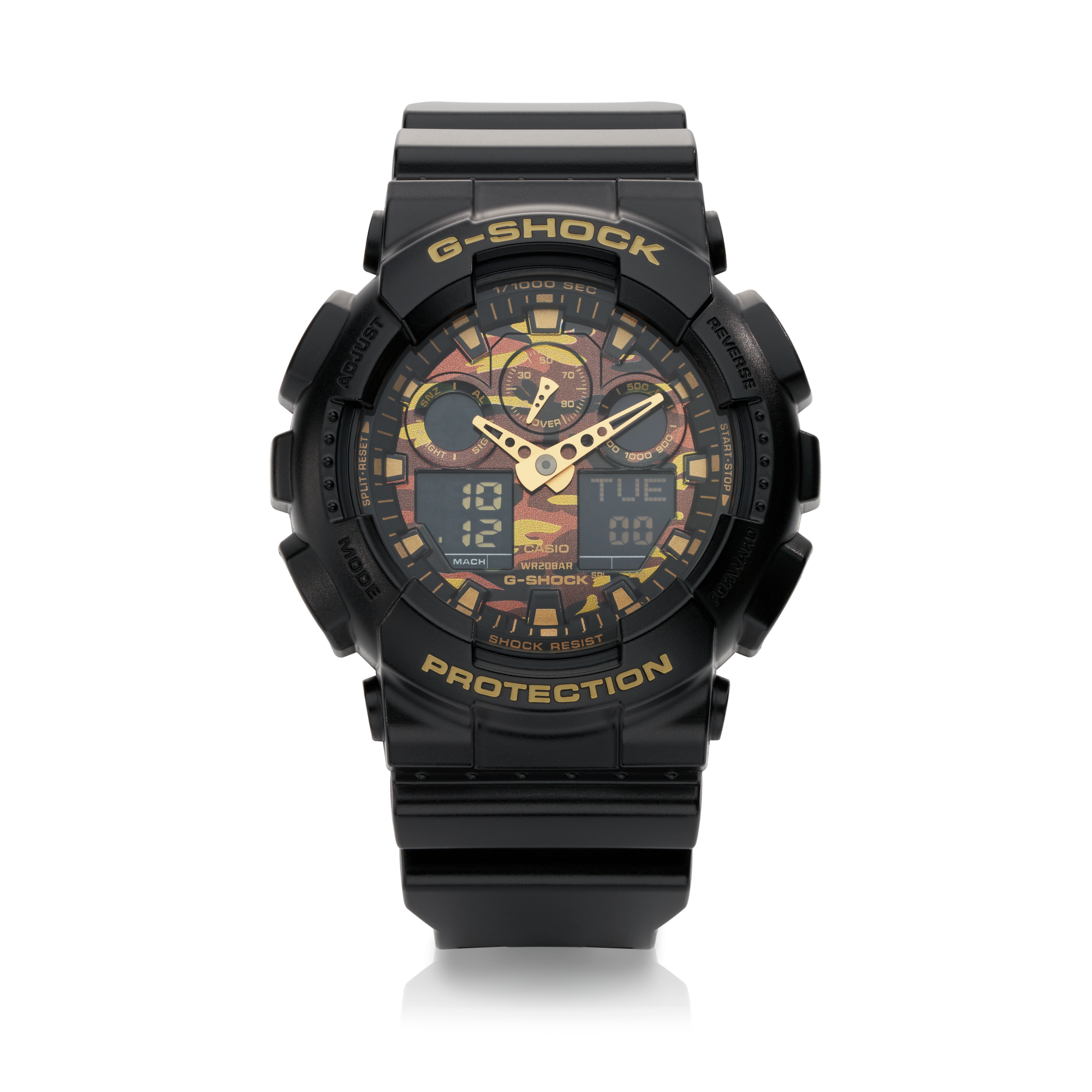 Casio G-SHOCK Men's Analogue Digital Watch GA100CF-1A9