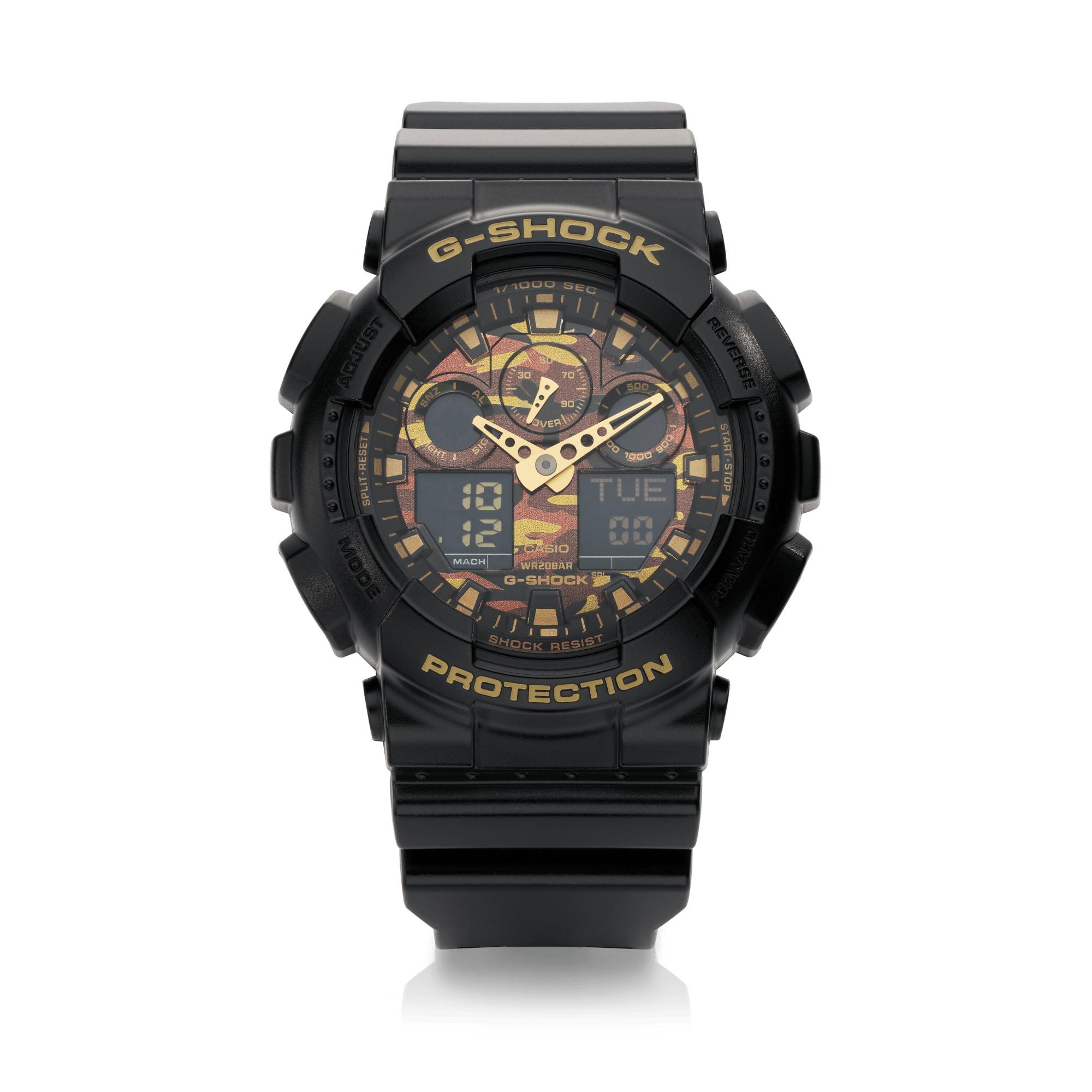Casio G-SHOCK Men's Analogue Digital Watch GA100CF-1A9