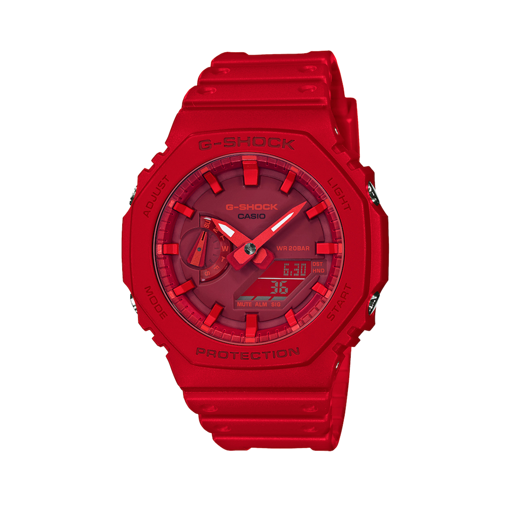 Casio G-SHOCK Men's Resin Analogue Digital Watch GA2100-4A