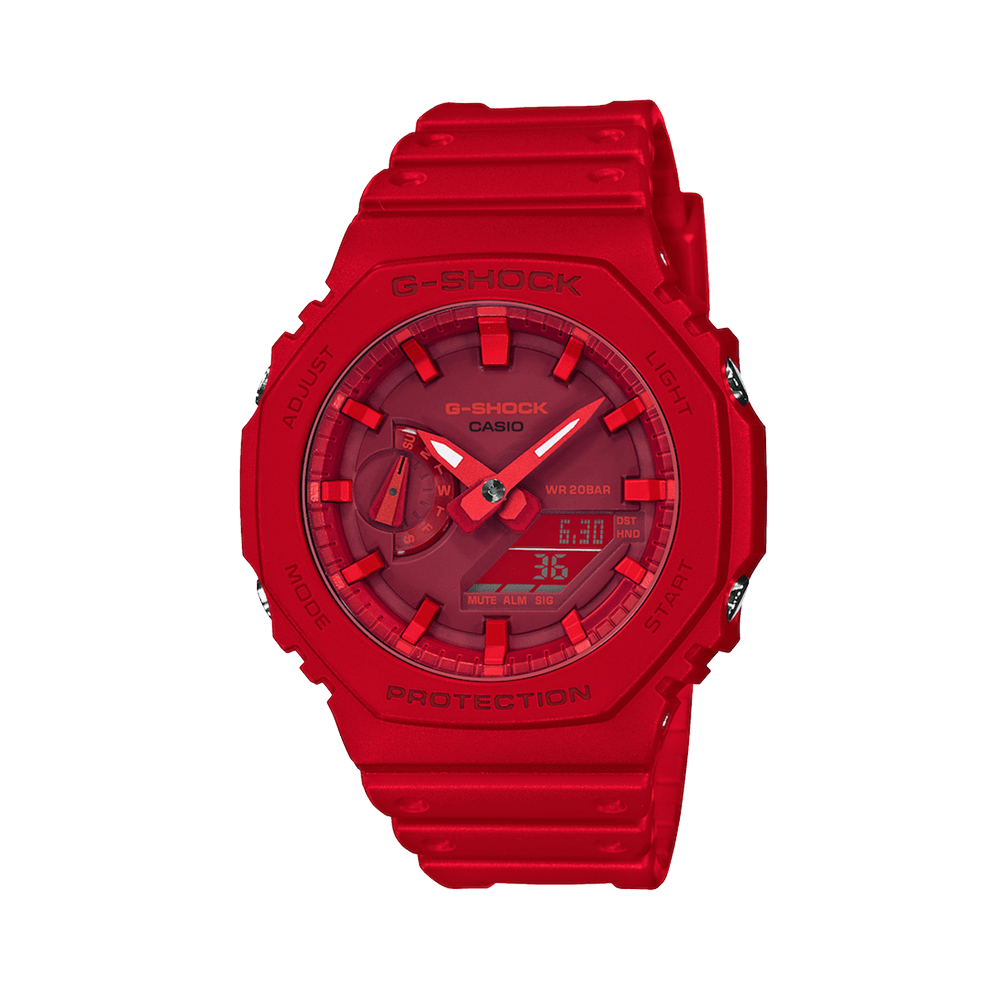Casio G-SHOCK Men's Resin Analogue Digital Watch GA2100-4A