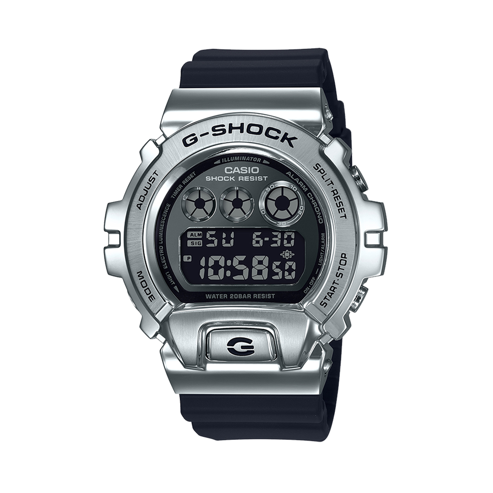 Casio G-SHOCK Men's Resin and Stainless Steel Digital Watch GM6900-1