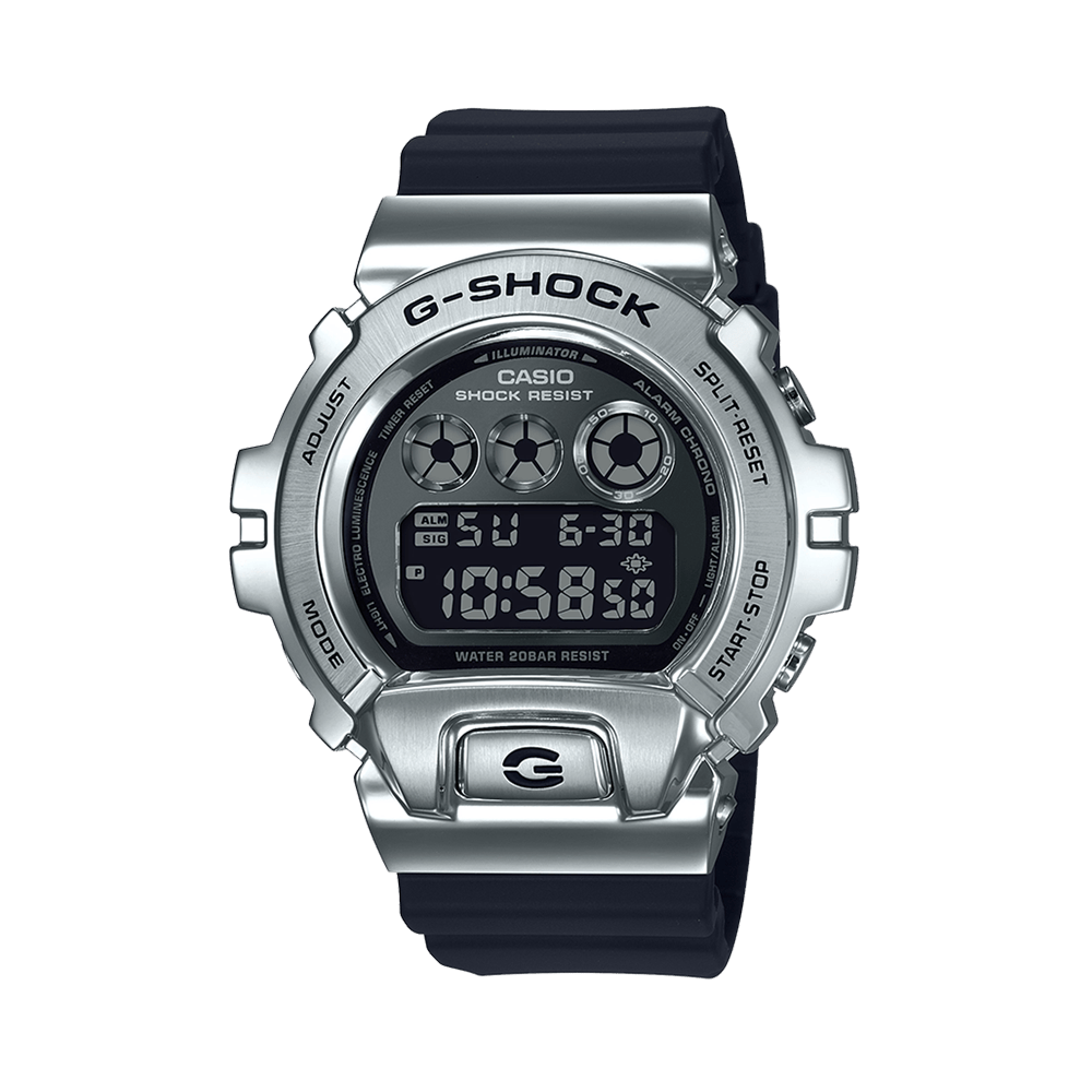 Casio G-SHOCK Men's Resin and Stainless Steel Digital Watch GM6900-1